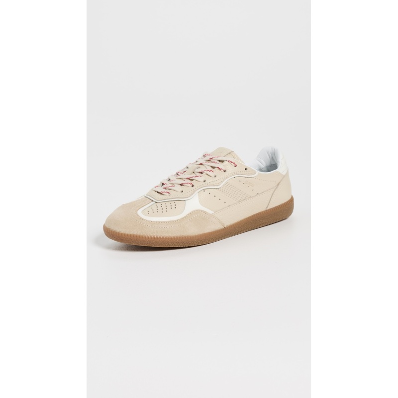 ALOHAS Tb.490 Rife Grain Cream Leather Sneakers
