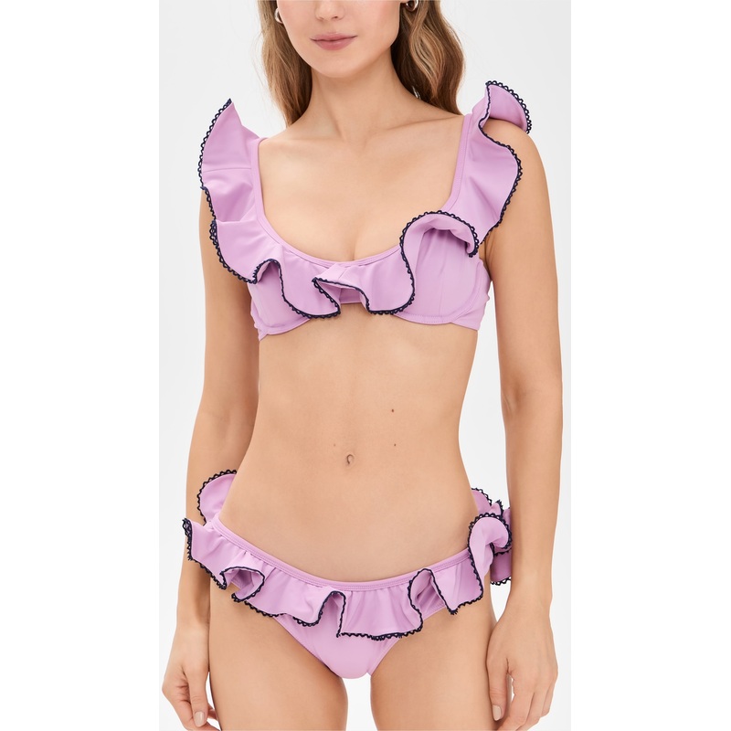 CAROLINE CONSTAS Anastasia Bikini Top