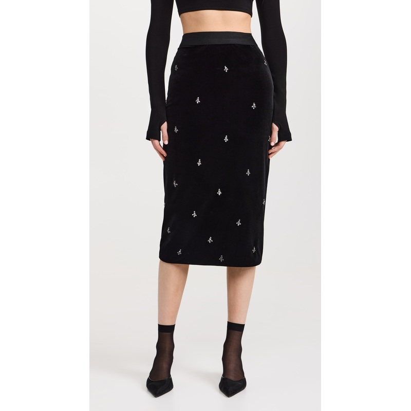 Le Superbe Embellished Liza Skirt