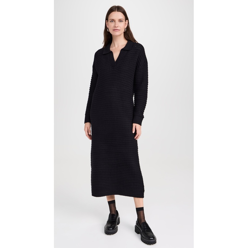 525 Raya Solid Polo Dress