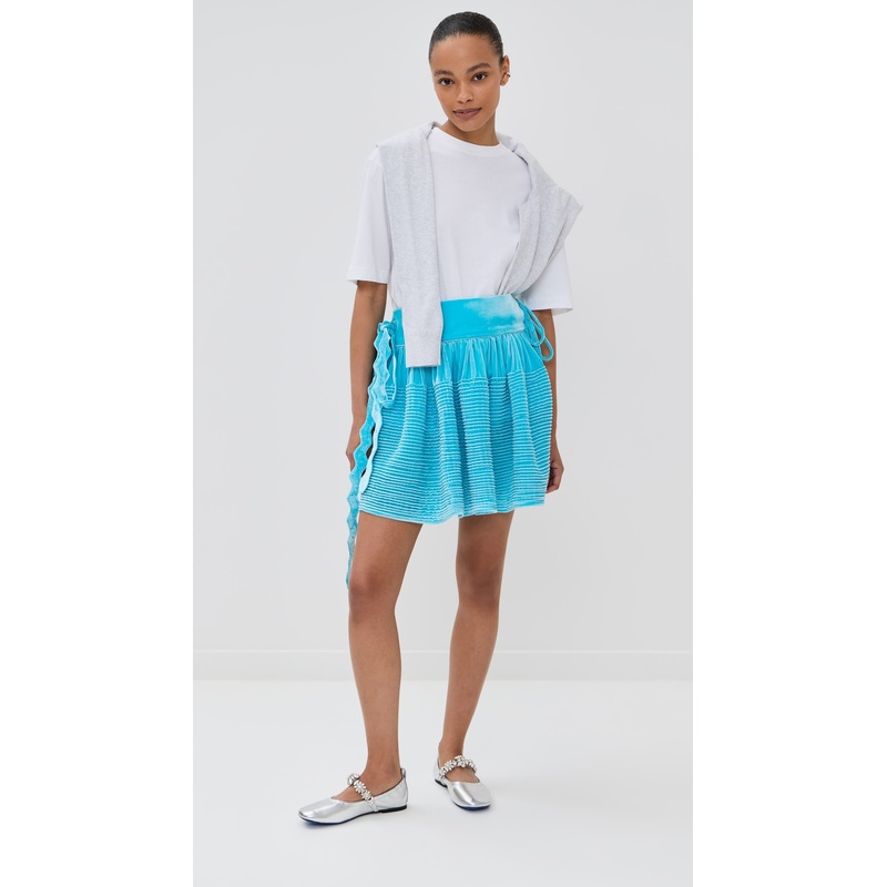 HORROR VACUI Toga Mini Skirt