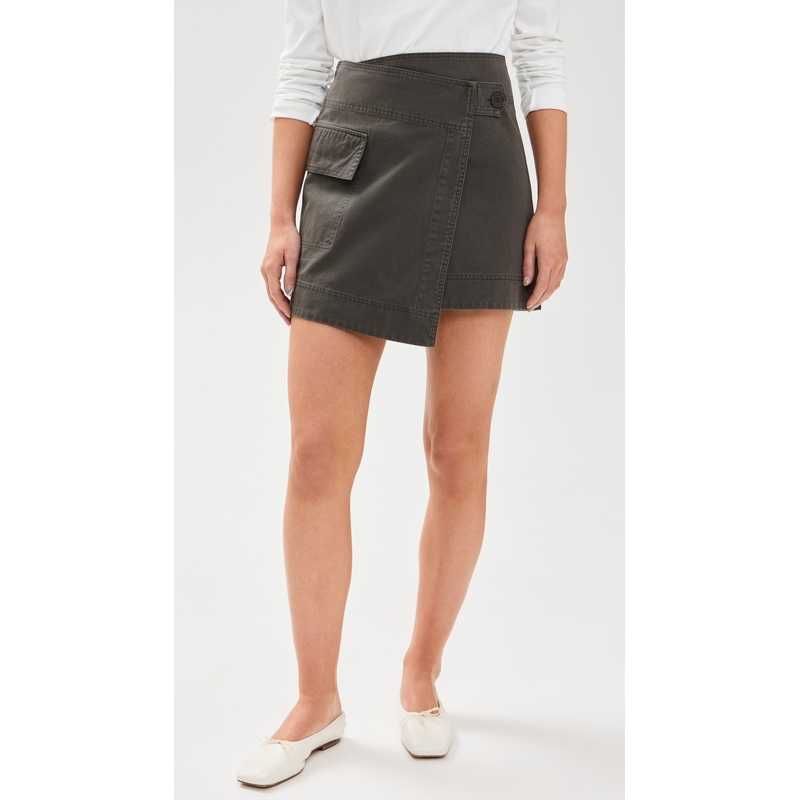 Apiece Apart Lassi Mini Cargo Skirt