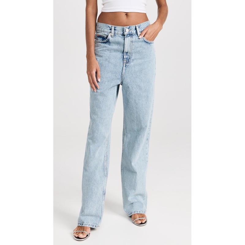 WARDROBE.NYC Denim Low Rise Jean