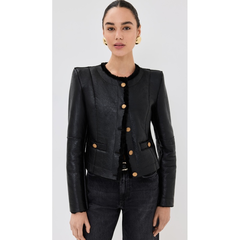 HALFBOY Shearling Alice Jacket