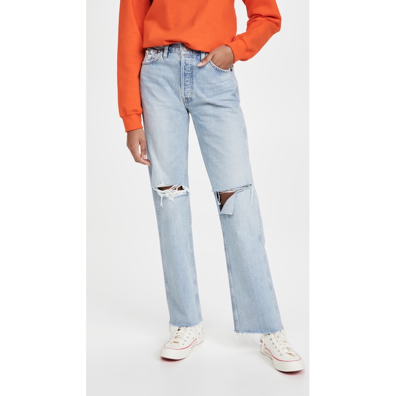 RE/DONE 90s High Rise Rigid Loose Jeans