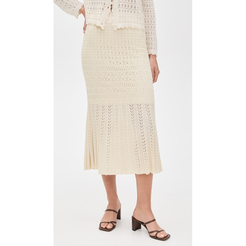 Z Supply Soria Crochet Skirt