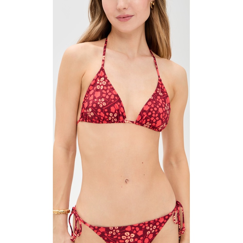 Ulla Johnson Keaton Triangle Bikini Top