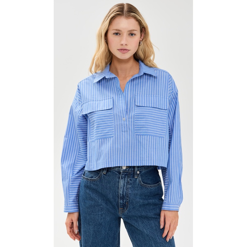 Apiece Apart Cropped Kava Top