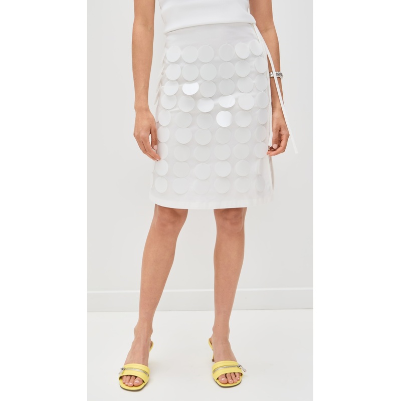 MSGM Paillettes Skirt
