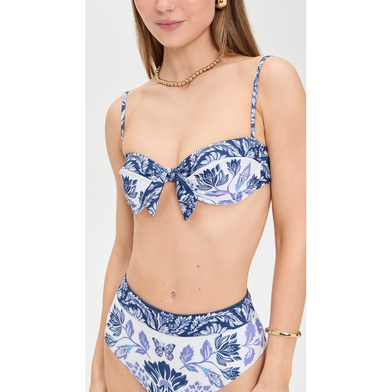 FARM Rio Delicate Tapestry Bikini Top