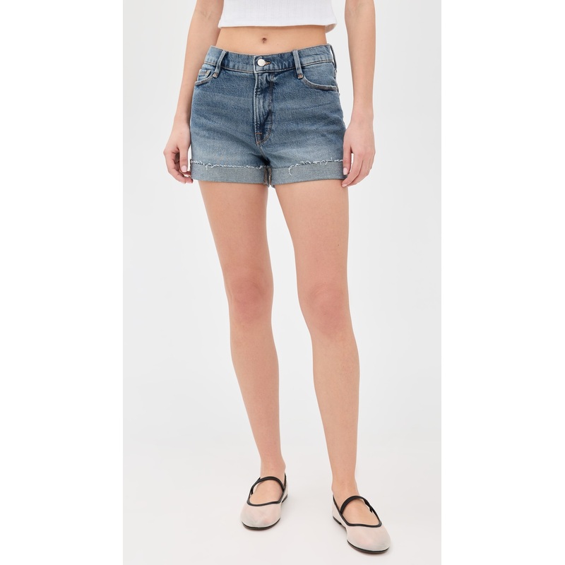 Good American Good Girlfriend Shorts