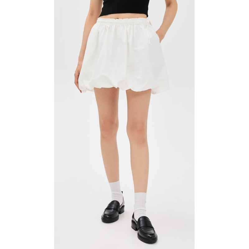 Simonett Drawstring Bubble Skirt