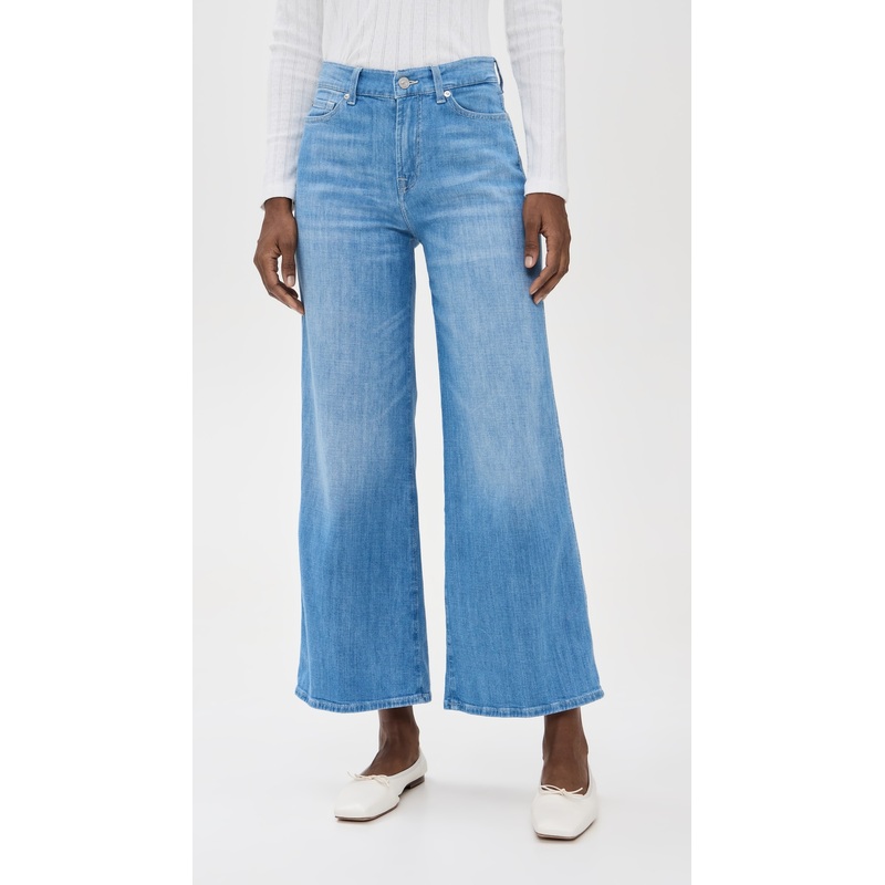 7 For All Mankind Lotta Cropped Jeans
