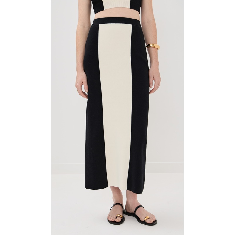 LE BOP Colorblocked Skirt