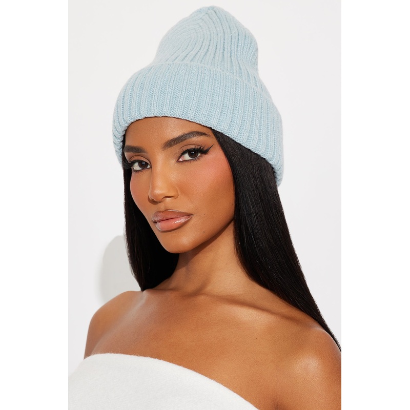 Rainy Days Beanie – Blue