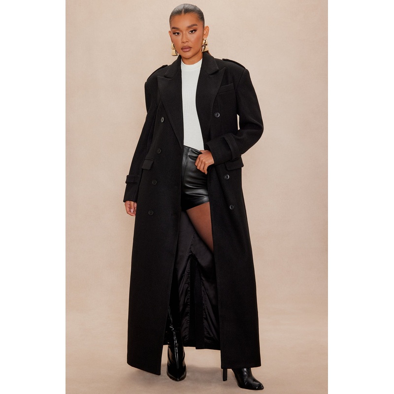 Always Incognito Coat – Black