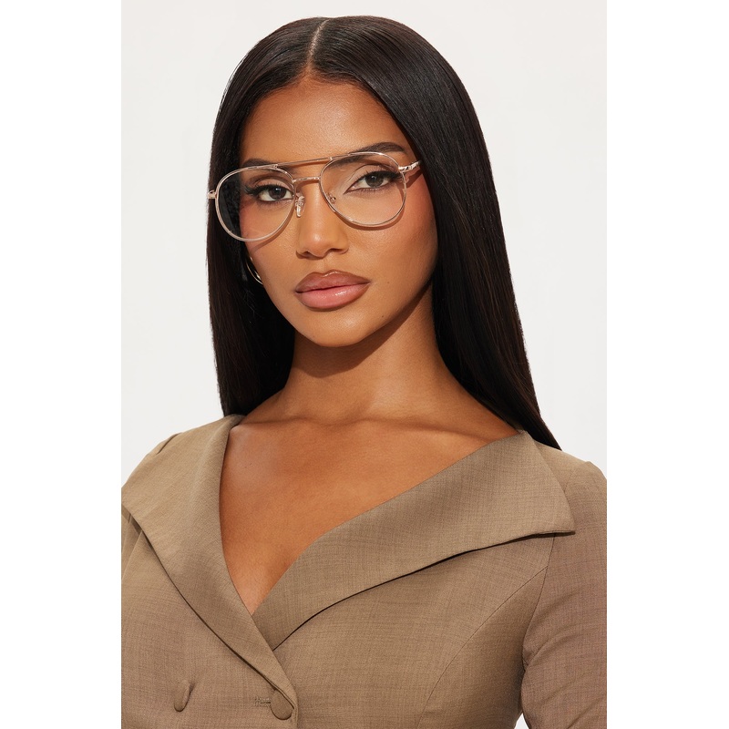 Bookmark +1.50 Lens Strength Reader Glasses – Gold/Brown