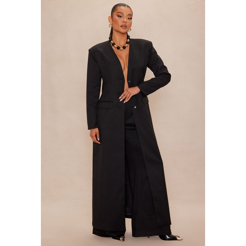 Mila Wide Leg Pant – Black