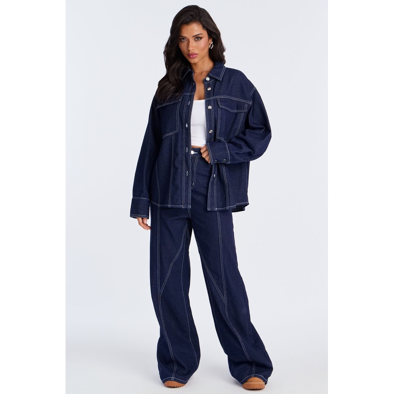 Urban Icon Denim Pant Set – Dark Wash