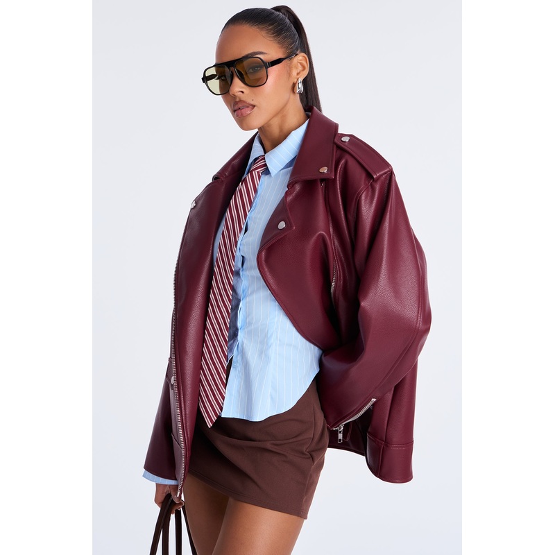 Mia Crepe Micro Mini Skort – Chocolate