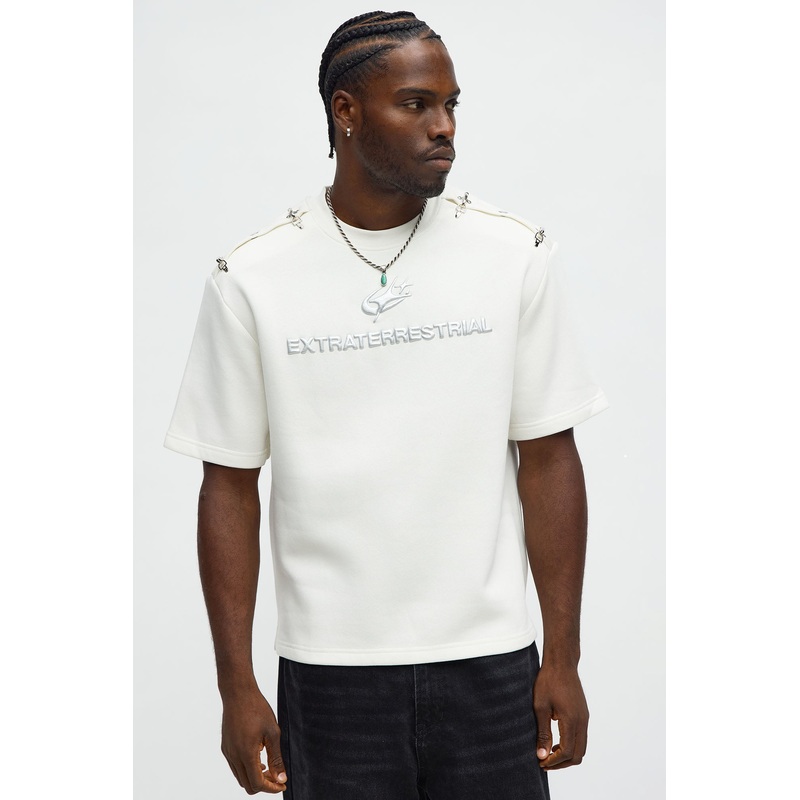 Tyson Extraterrestrial Short Sleeve Tee – Cream