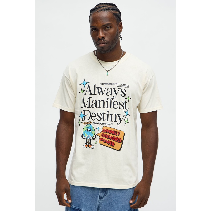 Always Manifest Destiny Short Sleeve Tee – Natural