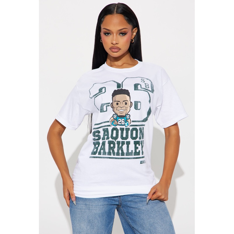 Saquon Barkley Untouchable 26 Tee – White
