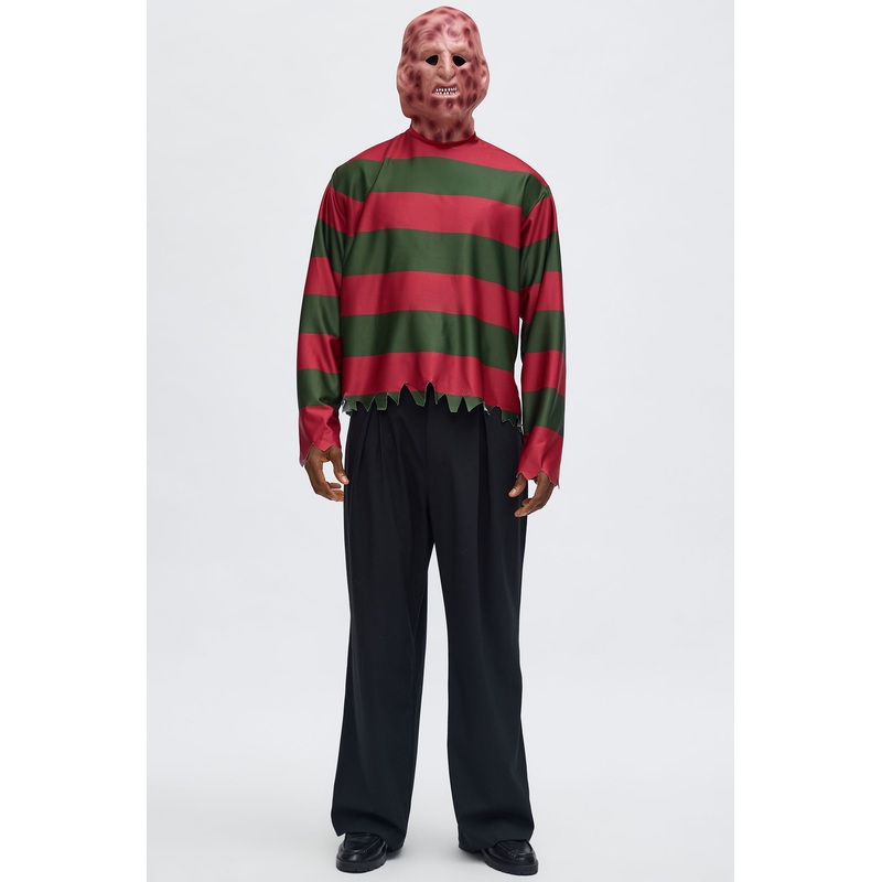 Freddy Krueger 2 Piece Costume Set – Multi Color