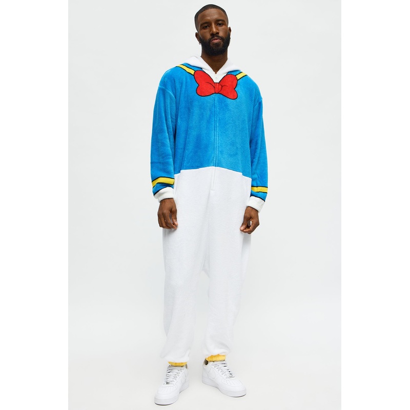Donald Duck One Piece Costume – White/combo