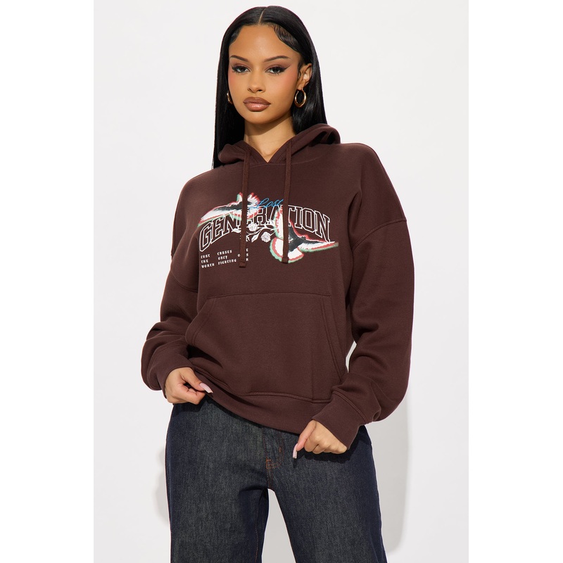Generation Hoodie – Dark Brown