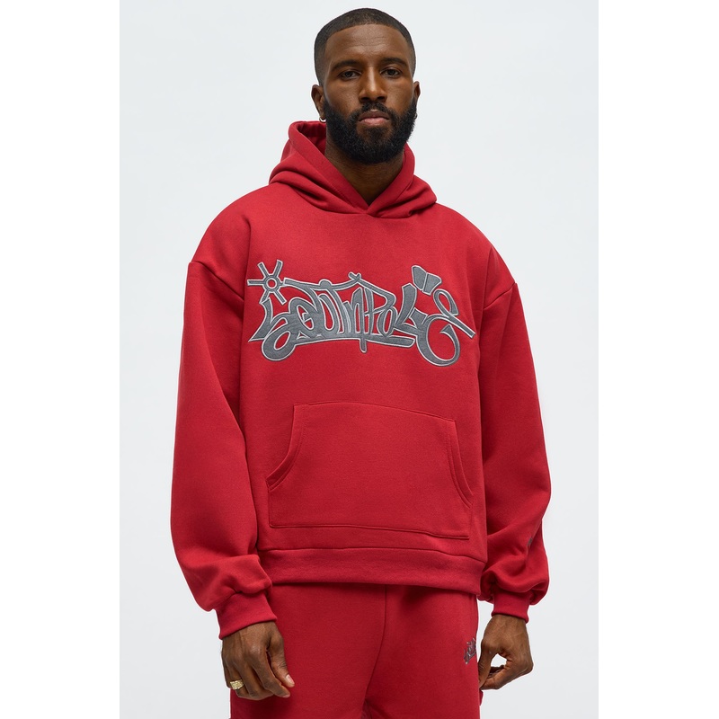 Southpole Signature Hoodie – Red