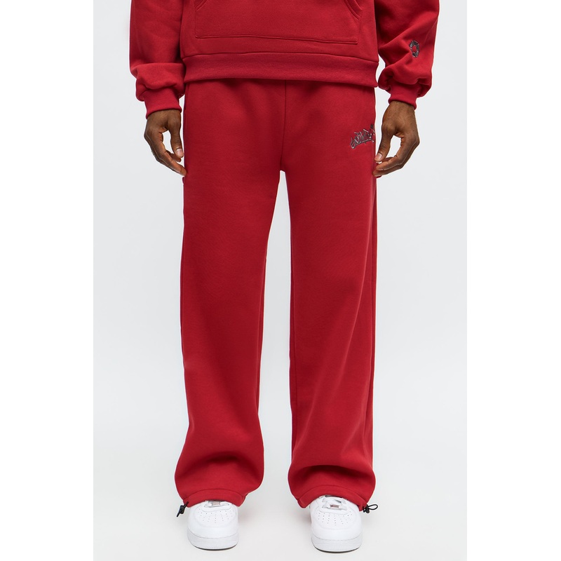 Southpole Signature Jogger – Red