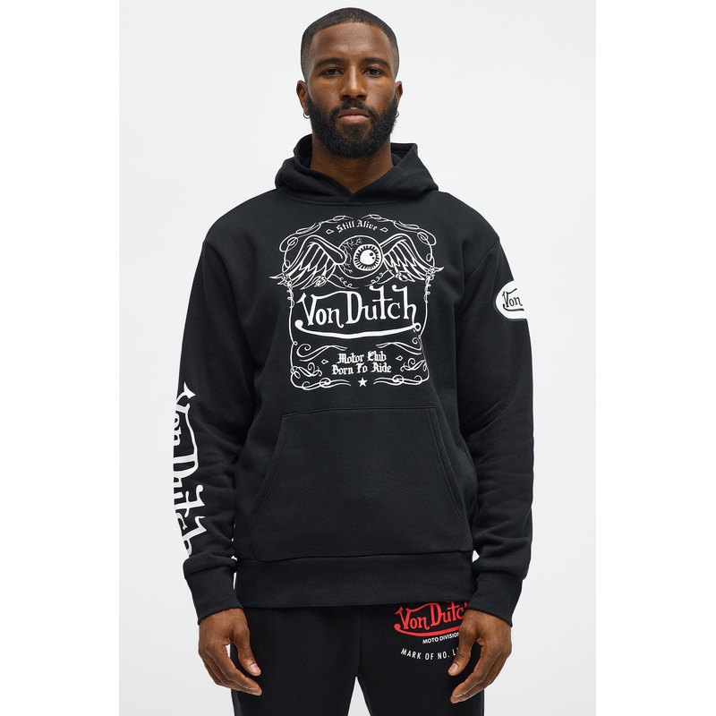 Von Dutch Motor Club Hoodie – Black