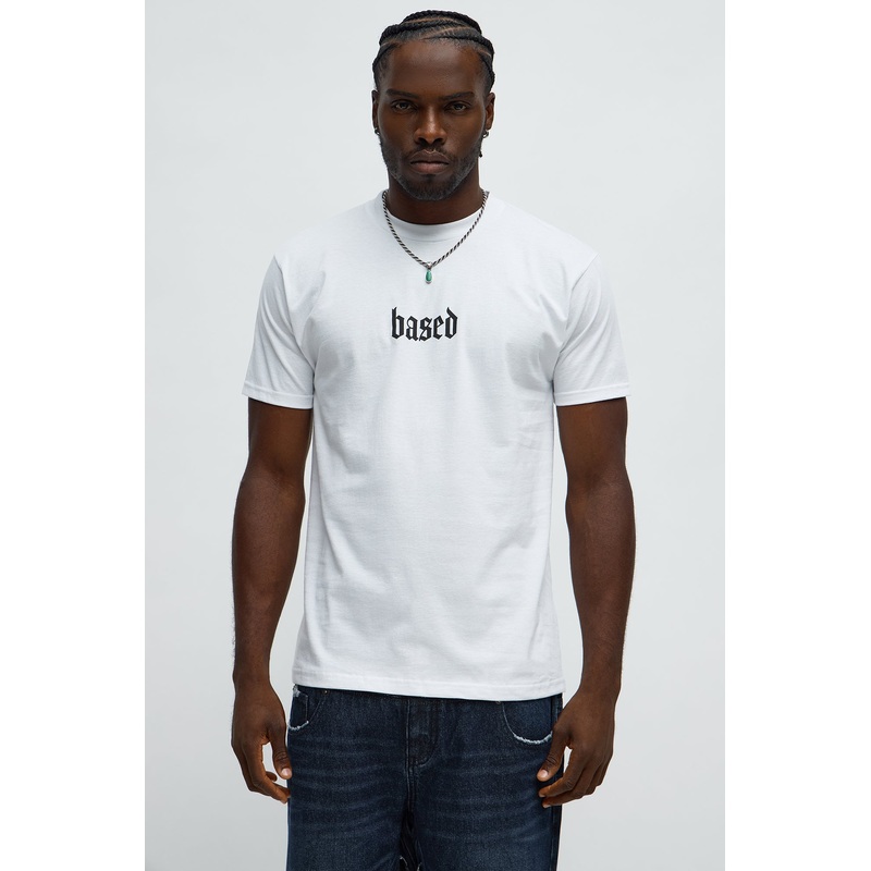 Based Short Sleeve Tee – White