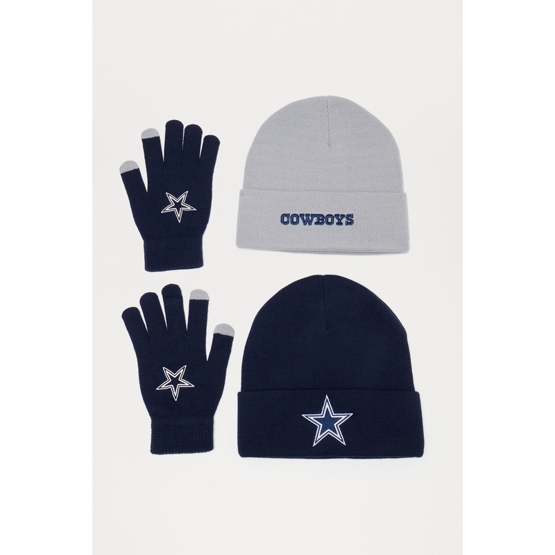 Classic Dallas Cowboys Beanie 2 Pack – Navy/combo