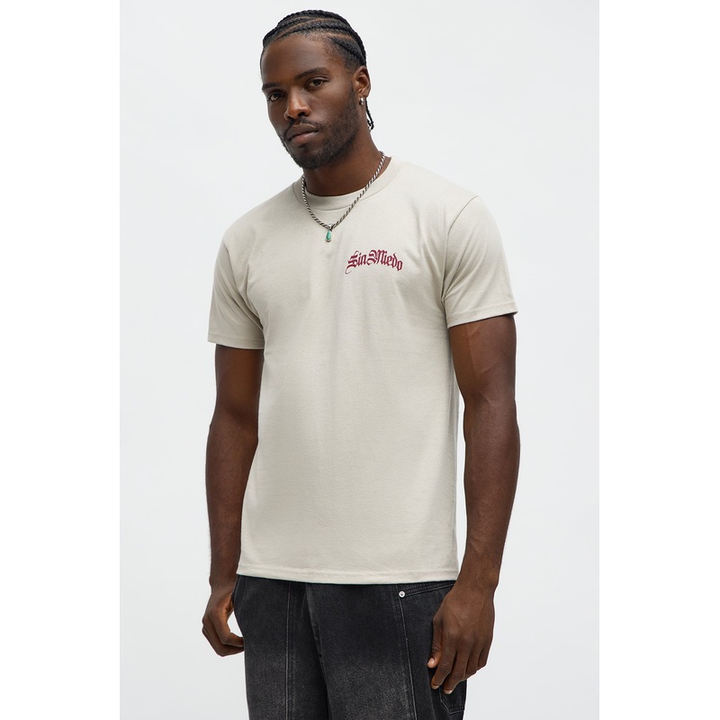 Live Without Fear Short Sleeve Tee – Grey
