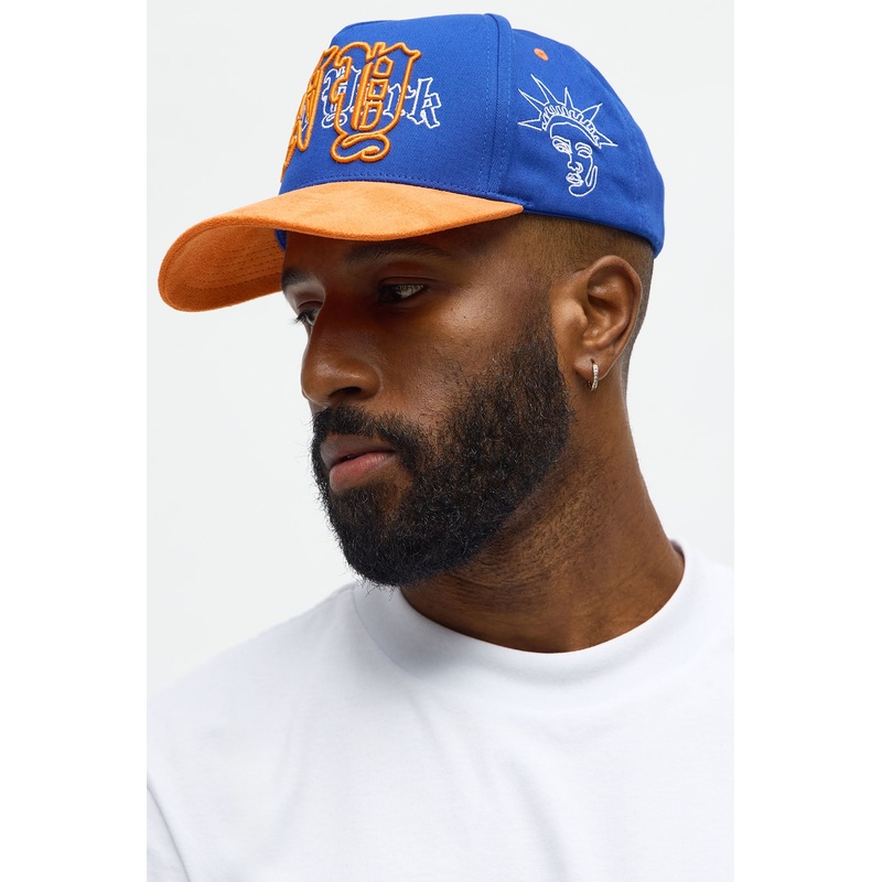 NY Liberty Structured Snapback Hat – Blue/combo