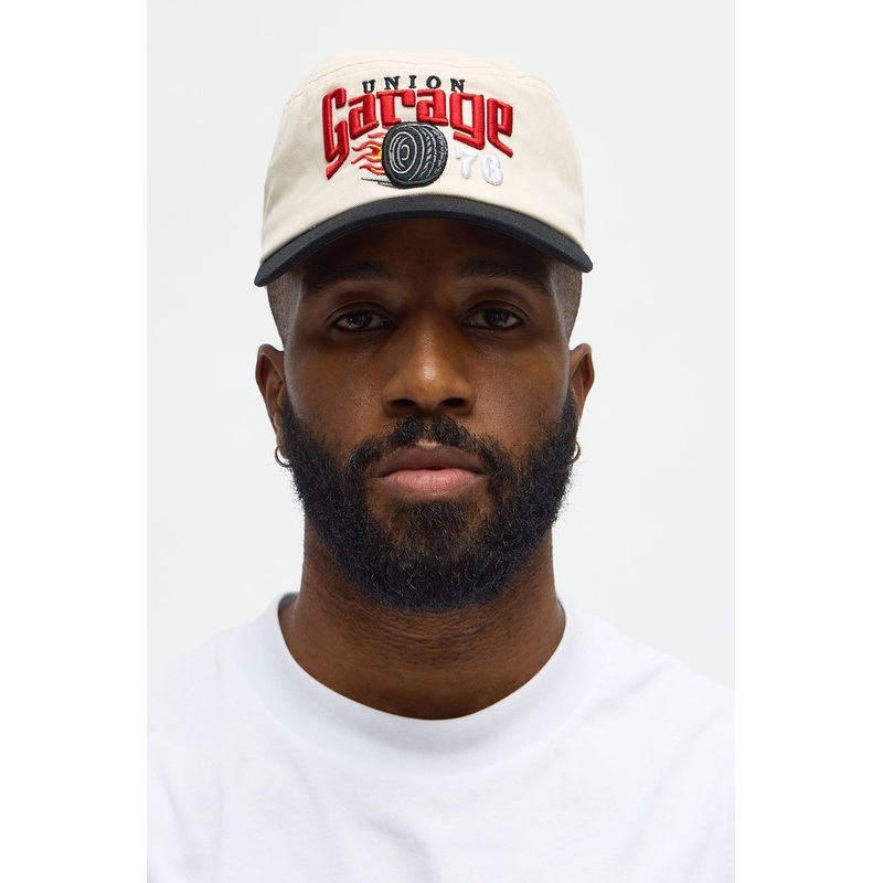 Union Garage Painters Snapback Hat – Stone