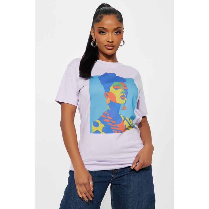 Empowered Diva Tee – Lavender