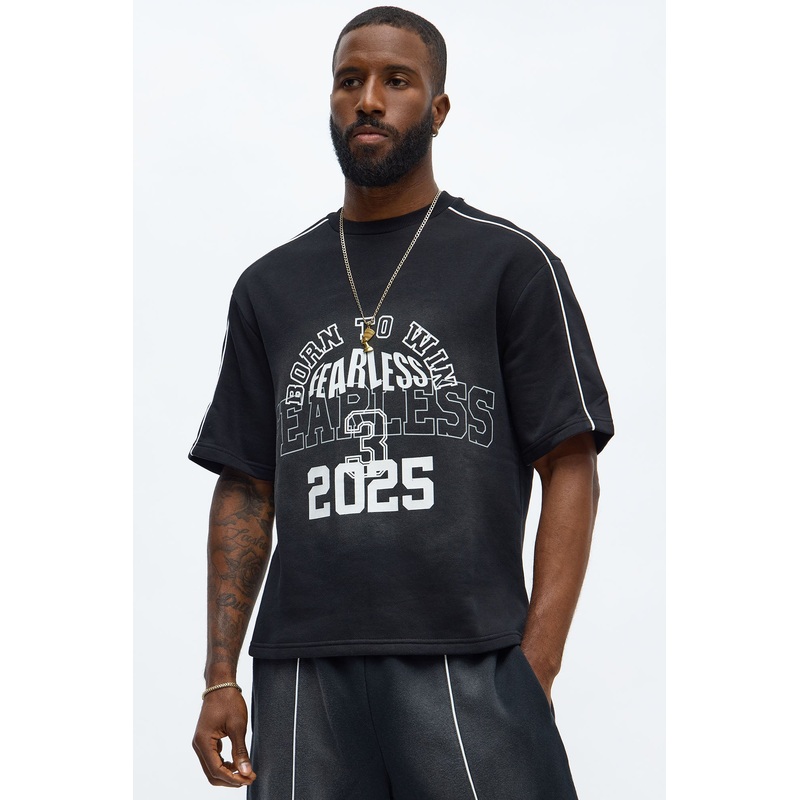 Tyson Just Go With It Short Sleeve Tee – Black Wash