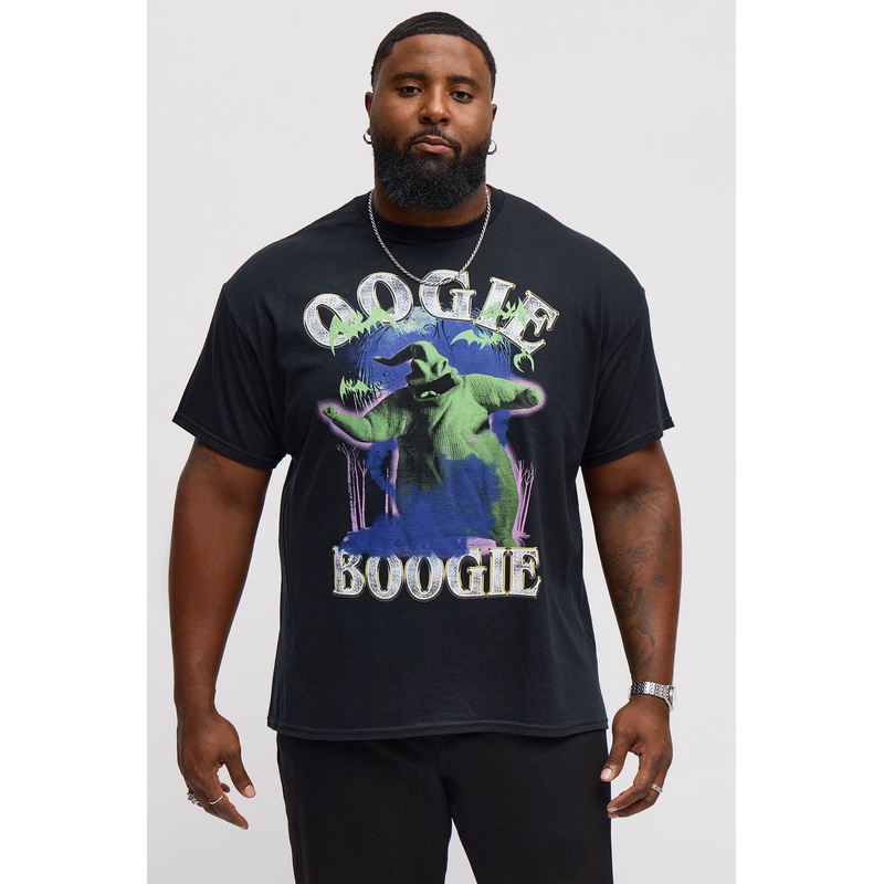 The Nightmare Before Christmas Oogie Boogie Short Sleeve Tee – Black