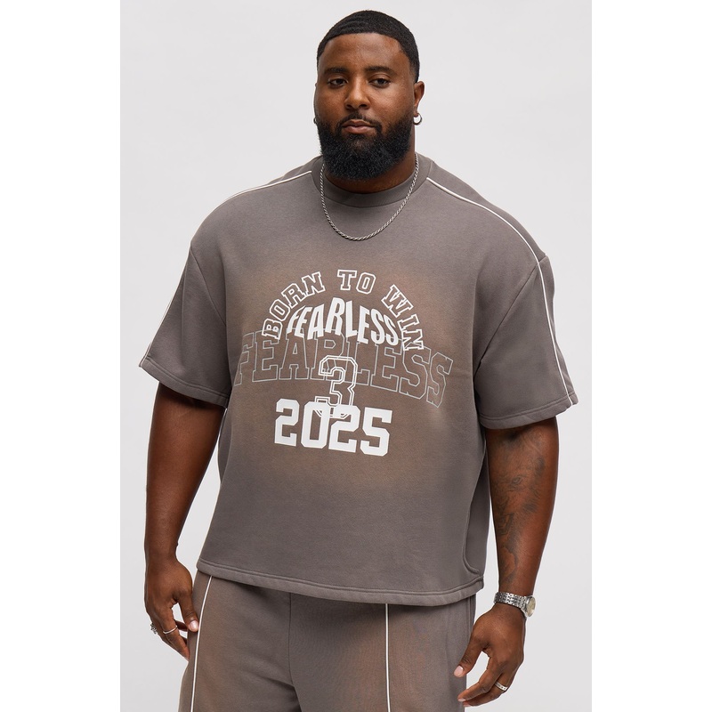 Tyson Just Go With It Short Sleeve Tee – Dark Grey