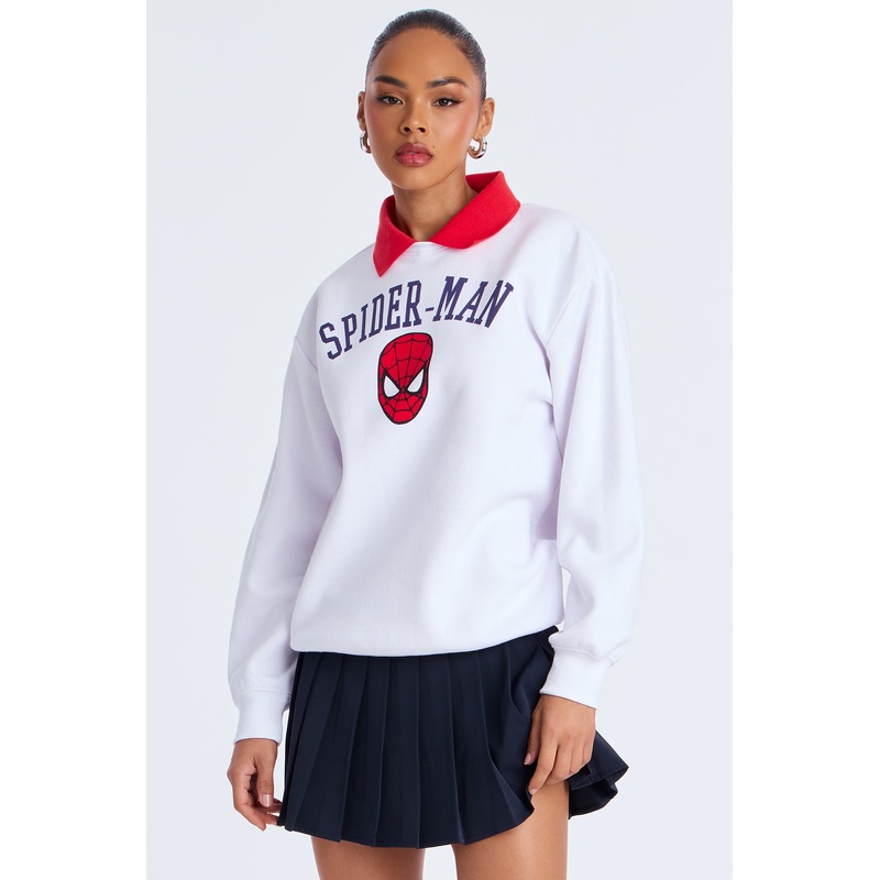 Your Friendly Neighborhood Spider Man Top – White