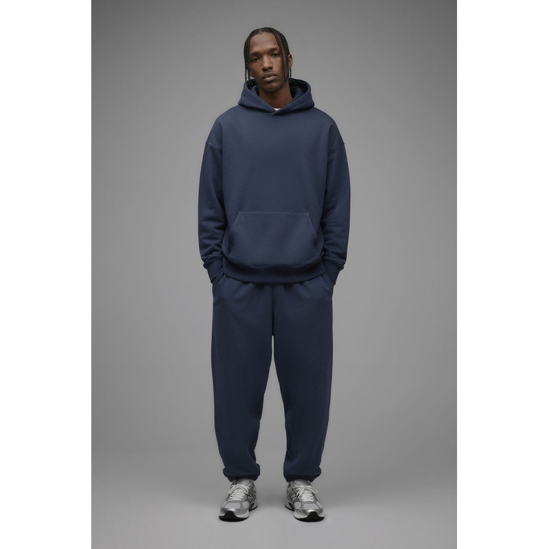 410 Oversized Hoodie – Navy