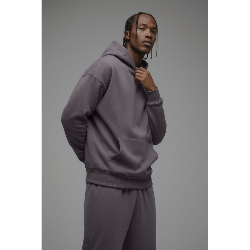 410 Oversized Hoodie – Purple