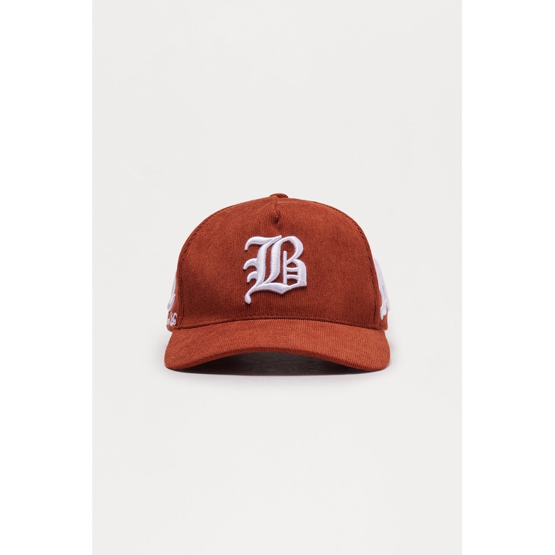Come Back Corduroy Snapback Hat – Brown