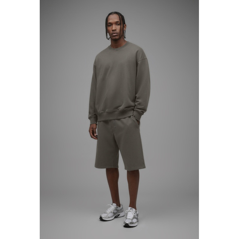 410 Baggy Shorts – Moss Grey
