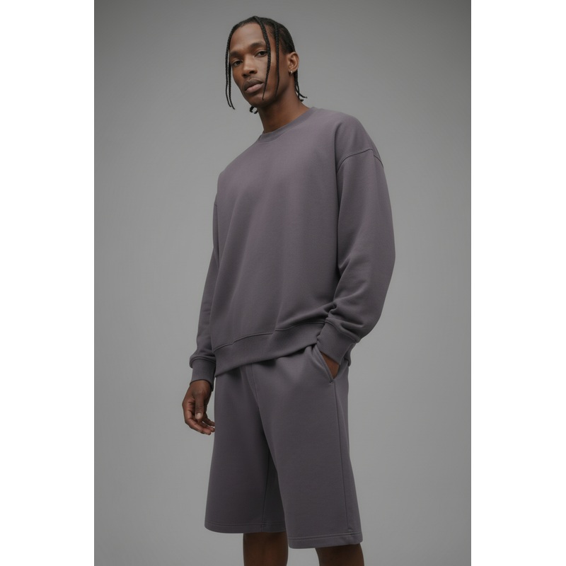 410 Oversized Crewneck – Purple