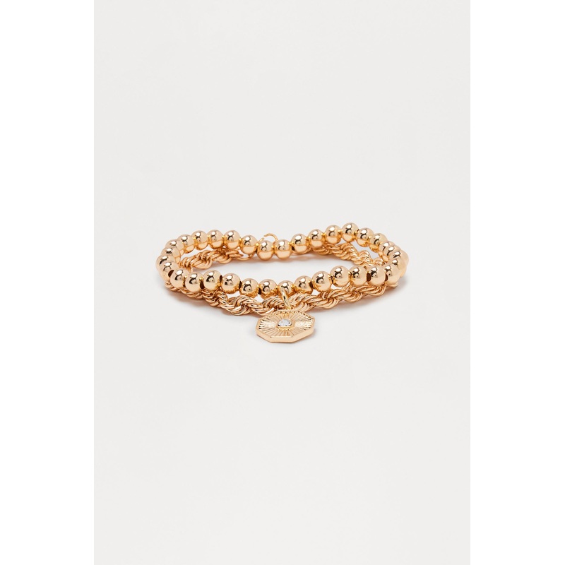 Certified Bracelet Set – Gold
