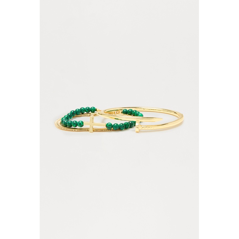 Industry Mixed Bracelet Set – Gold/combo